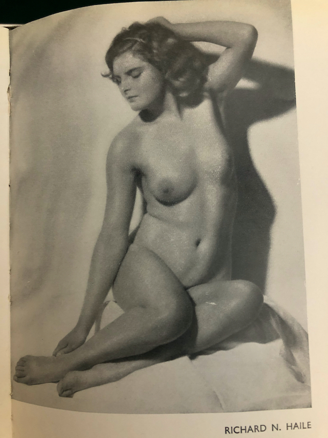Vintage Nude Photo By Richard N Haile Vintage Nude